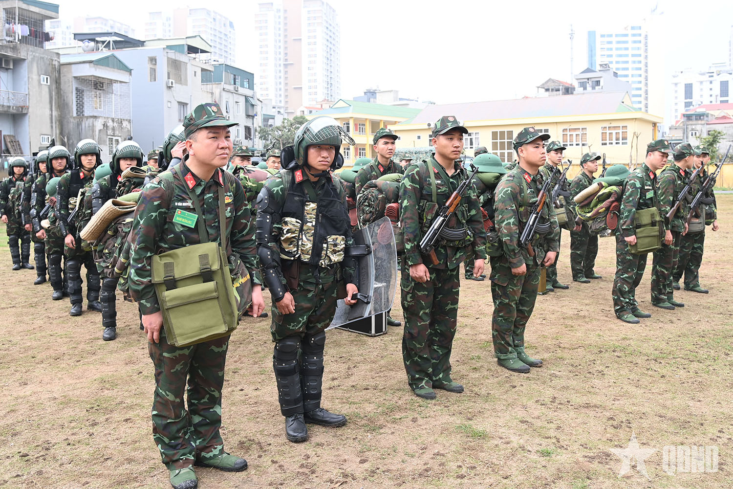 Bộ CHQS tỉnh Quảng Ninh: Luyện tập chuyển trạng thái sẵn sàng chiến đấu
